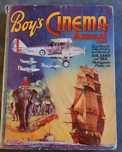 Vintage Boy's Cinema Annuals 1936 ● Film Stories, Pictures, Movie Stars HC Book - Picture 1 of 7