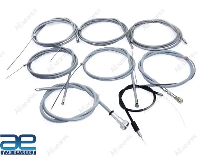 CONTROL CABLE SET FOR VESPA PX P STELLA P200E PX150 PX200 - Imagem 1 de 4