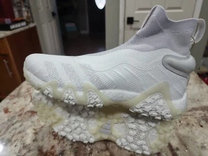 ZAPATOS DE GOLF ADIDAS PARA HOMBRE 13 CODECHAOS SIN CORDONES PRIMEKNIT BOOST BLANCO NUBE IG5358 - Imagen 1 de 13