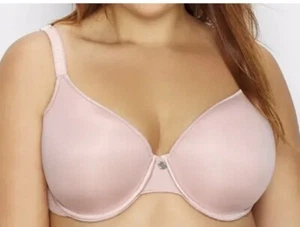 BIRDSONG Mujer Lily Comfort Contour Camiseta Sujetador Rubor 38D NUEVO $75 A10039 - Imagen 1 de 2