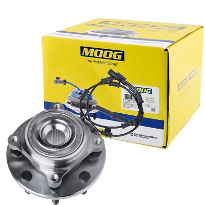 Cojinete y buje de rueda delantera 4x4 MOOG para Dodge Ram 2500 3500 con ABS 4X4 Foto 1 de 4