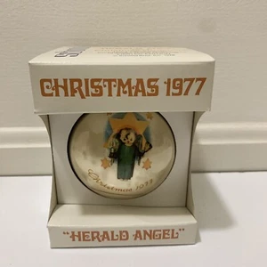 Vintage Schmid 1977 "Herold Engel" Weihnachtsschmuck - Bild 1 von 4