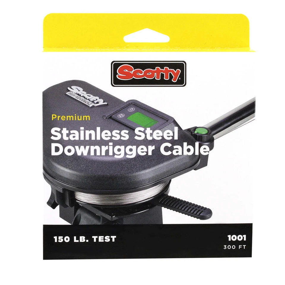 Scotty 400ft Premium Stainless Steel Replacement Cable [1002K] - Image 1 of 1
