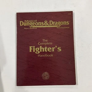 The Complete Fighter's Handbook Advanced Dungeons & Dragons AD&D 2110 TSR 11th - Bild 1 von 2