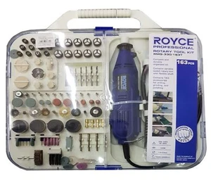 KIT MINI TRAPANO DRILLMAX 300W - 163 PEZZI - LEVIGA LUCIDA TAGLIA - TIPO DREMEL - Foto 1 di 1