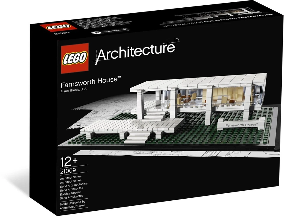 Lego 21009 Architecture Farnsworth House 2011 - Brand New Sealed - Image 1 of 4