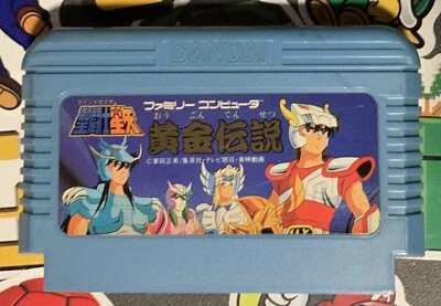 Saint Seiya Golden Legend Nintendo Famicom BANDAI Japan Import NES US Seller - Image 1 of 3