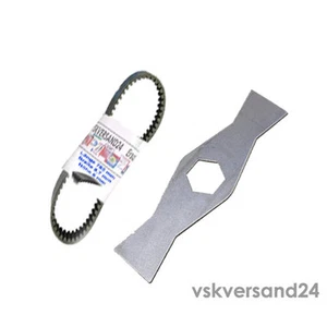 Cuchillo escarificador y correa trapezoidal para Gutbrod VS50 079.85.013 000.75.699 - Imagen 1 de 4