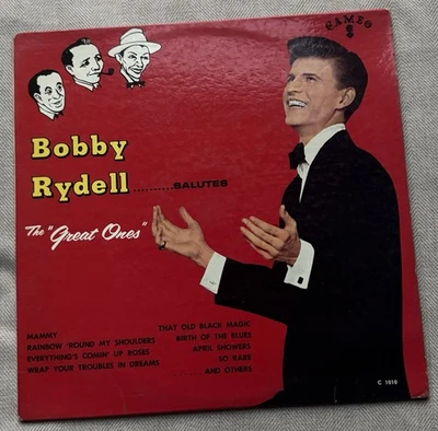 BOBBY RYDELL - SALUTES THE GREAT ONES LP Vinyl - Cameo C 1010 - Image 1 of 4