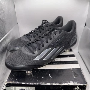 adidas Adizero Afterburner NWV Black Metal Baseball Cleats Mens Size 11.5 w/Box - Picture 1 of 11