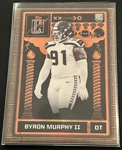 2025 Topps Signature Class Byron Murphy II #O-27 Odyssey Inserto Seahawks RC - Foto 1 di 4