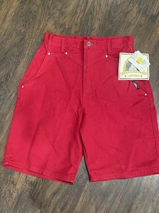 Pantalones Cortos de Jean Ozark Mountain De Colección Rojo Western Para Mujer Como Rockies Talla Pequeña - Imagen 1 de 15