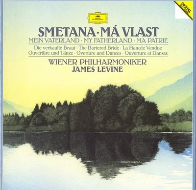 2LP Box DGG 419768 Digital SMETANA Ma Vlast LEVINE Vienna PO 1986 Recording NM- - Image 1 of 3