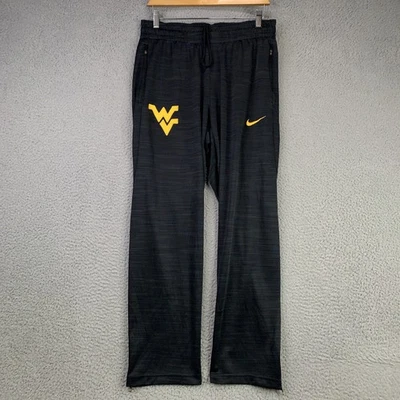 West Virginia Mountaineers Pants Mens XL Black NCAA Basketball Nike Dri Fit - Image 1 of 4