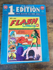 FAMOUS 1st EDITION F-8 Flash Comics #1 1975 DC Comics treasury Oversized Comic - Picture 1 of 18