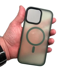 For iPhone 16 Pro Max 16 Plus 16 Pro Clear Case Shockproof TPU MagSafe - - Picture 1 of 19