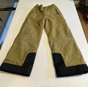 Spyder Ski/Snowboard Pants in Olive Youth 10 in Excellent condition - Picture 1 of 12