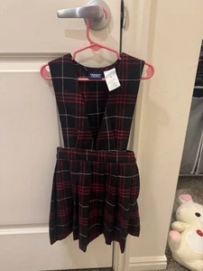 Girls Plaid School Uniform - French Toast - Picture 1 of 3
