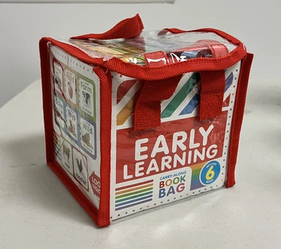 Early Learning Carry Along Book Bag includes 6 Books Brand New - Image 1 of 4