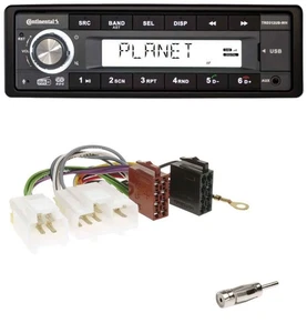 Continental USB 1DIN AUX DAB MP3 Autoradio für Nissan Primera P10 (1990-1999) - Bild 1 von 9