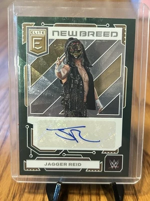 2023 Donruss Elite WWE Jagger Reid New Breed Auto #NB-JRD Green - Image 1 of 2