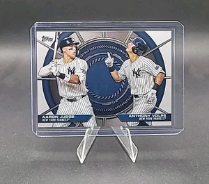 2025 Topps Series 2 Dynamic Duos Aaron Judge & Anthony Volpe #DD-4 Yankees - Bild 1 von 2