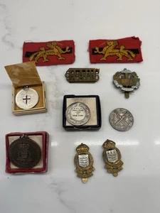 Royal Army Ordnance Corps, RAOC, British Army Badges Medals JobLot Smallbone 1st - Picture 1 of 24