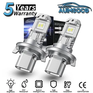 For Dodge Ram 3500 2006-2008 Pair 9008 LED Headlight Kit Bulbs Hi/Lo Beam White - Picture 1 of 12