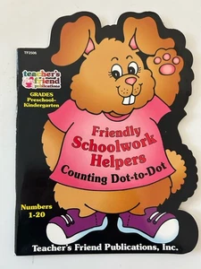 Friendly Schoolwork Helpers : Counting Dot-To-Dot [Paperback] - New, FREE Shippi - Foto 1 di 2