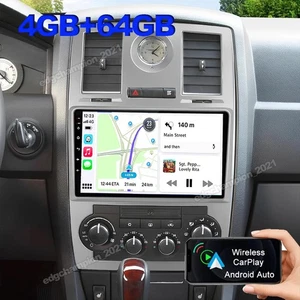 Android 14 64GB CarPlay Car Stereo Radio GPS BT For Chrysler 300C 300 2004-2010  - Picture 1 of 14