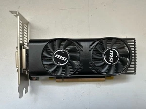 NVIDIA MSI GeForce GTX 1650 4GT LP OC DVI HDMI DP Grafikkarte 4GB GDDR5 - Bild 1 von 6