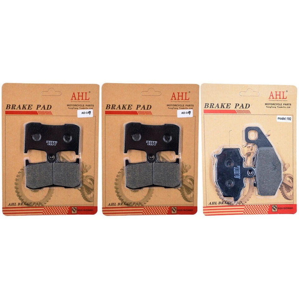 1*Front &1*Rear Brake Pads Top for Kawasaki Z1000 (ZR1000A) 2003-2006 2004 2005 Foto 1 de 1
