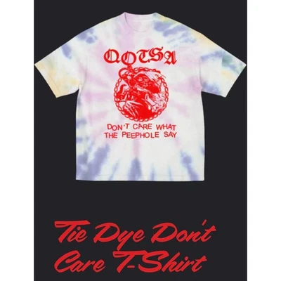 Queens of the Stone Age Tie Dye Don’t Care Tshirt Mens M - Image 1 of 3