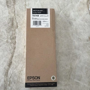 Genuine Epson T6148 Matte Black Ink Cartridge Date: 09/2010 - Picture 1 of 4
