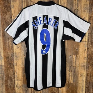 Camiseta de fútbol local Newcastle United 2003-05 SHEARER #9 para hombre M - Imagen 1 de 10