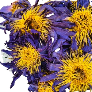 Dried Blue Lotus Tea Organic Herbal Drink 20g - Picture 1 of 11