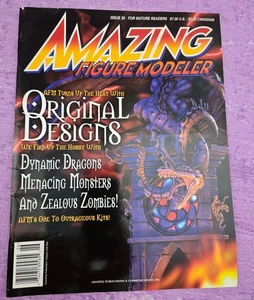 Amazing Figure Modeler Magazine Issue 26 Model Dragons Monsters Zombies 2003 - Imagen 1 de 3