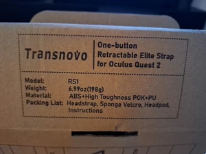 VR Brillen Halterung - Head Straps - Transnovo - Polsterung - Bild 1 von 2