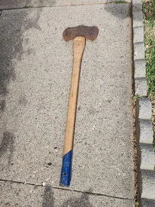 SAGER CHEMICAL AXE 1936 DOUBLE BIT CRUISER VINTAGE USA USGS CAMP BUSHCRAFT RARE - Picture 1 of 11