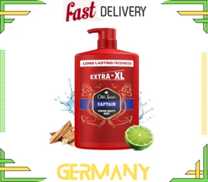 Old Spice Captain 3-in-1 Shower Gel & Shampoo for Men, 1L, Long-Lasting Fresh Fr - Bild 1 von 4