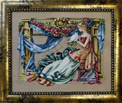 Athena – Goddess of Wisdom Mirabilia Beaded Cross Stitch Chart Pattern MD97 - Image 1 of 4