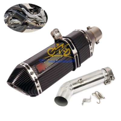 Silenciadores deslizables de tubo de escape de enlace medio para Honda CB600F Hornet DB Killer System Foto 1 de 4