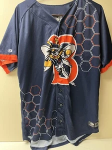 Mets Jett Williams 2024 Game Used Worn Binghamton Jersey TOP PROSPECT #2 MLB 100 - Picture 1 of 5