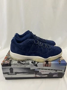 Air Jordan 11 Retro Low Derek Jeter 2018 RE2PECT AV2187-441 Mens Size 14 CLEAN - Picture 1 of 10