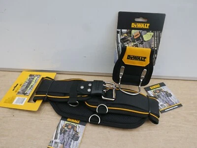 DeWALT DWST1-75651 PADDED METAL BUCKLE TOOL BELT + DWST1-75662 HAMMER LOOP - Image 1 of 2