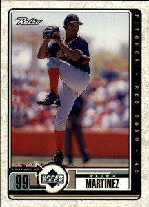 1999 Upper Deck Retro Baseball Card #16 Pedro Martinez