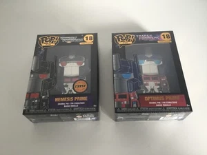 Funko Pop Pin Nemesis Prime and Optimus Prime Transformers Autobots, Roll Out 🤖 - Picture 1 of 1