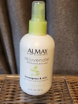Almay Rejuvenate Revitalizing Body Mist Lemongrass & Mint Spa Collection 6.7 oz - Image 1 of 3