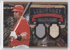 2014 Panini Classics Legendary Lumberjacks Materials Combo /99 Albert Pujols #1