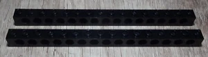 Technik 1x16 Trou de Pierre Noir Compatible avec Grand Marques 2 Pièce - Picture 1 of 1